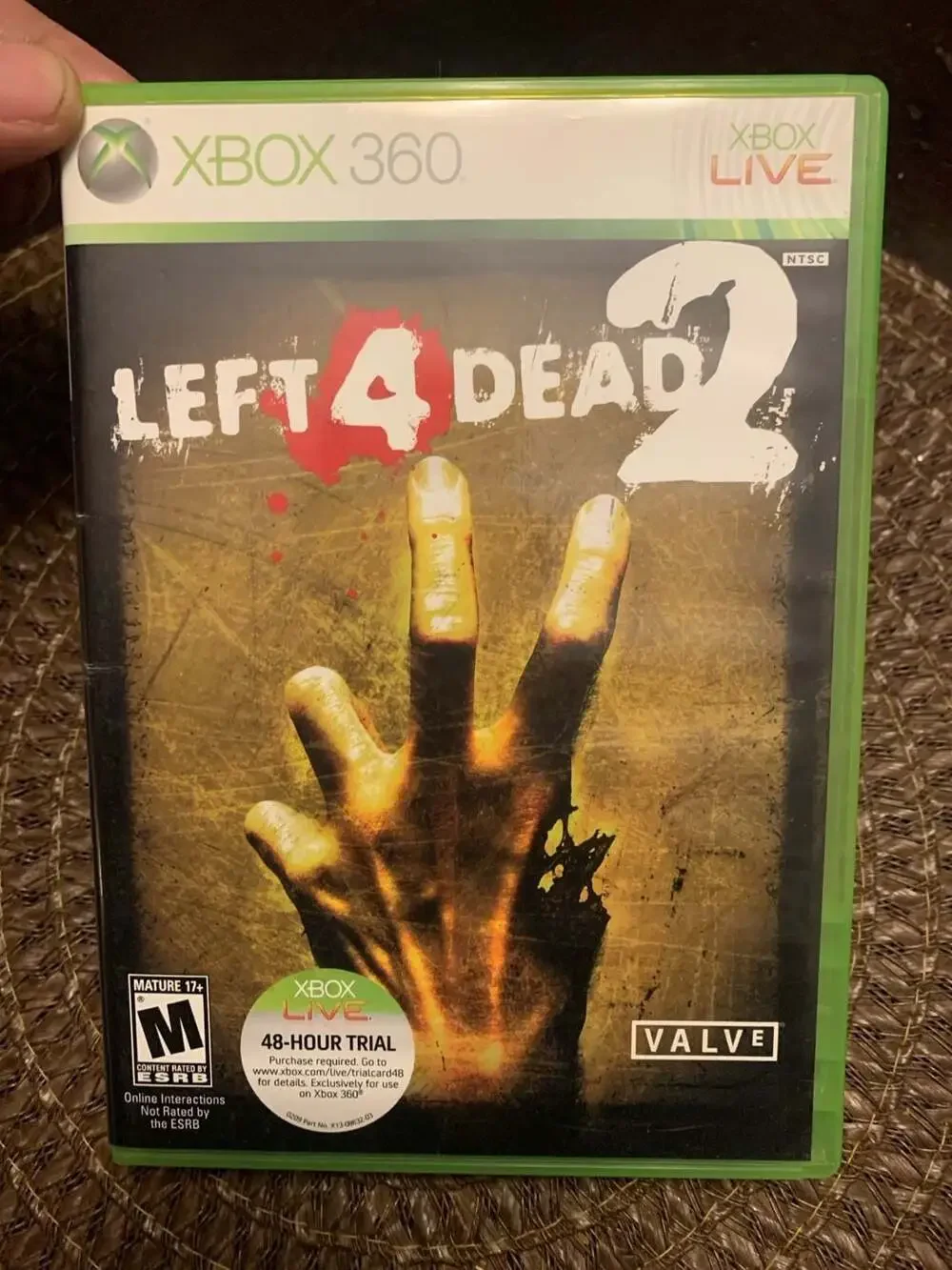 Left 4 Dead 2 Xbox 360 Video Game Complete with Case and Manual